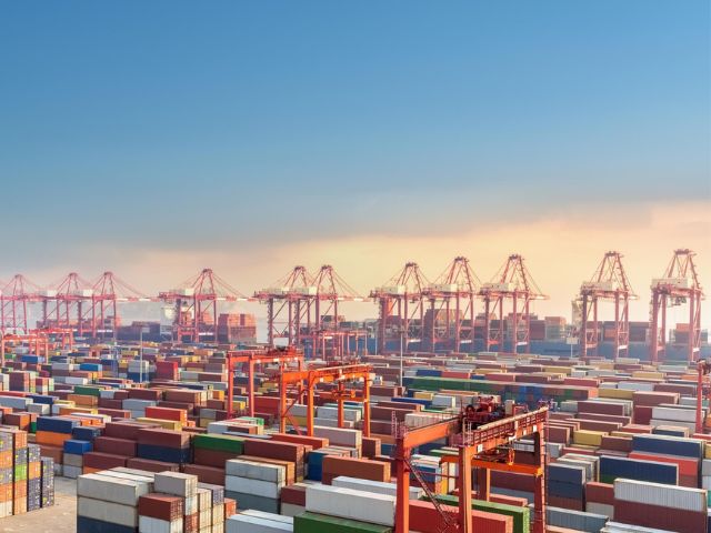 Container per import ed export di merci